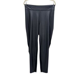 See Rose Go Womens 16 Pants Off Duty Faux Leather Leggings Skinny High Rise